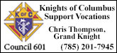 Knights of Columbus - Council 601 Sponsorship Banner